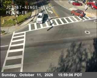Hwy 28 at Hwy 267 Kings Beach, SR-28 at 16:00 on 2026-10-11
