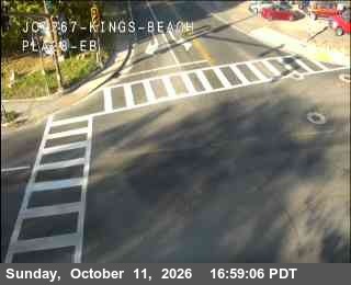 Hwy 28 at Hwy 267 Kings Beach, SR-28 at 17:00 on 2026-10-11