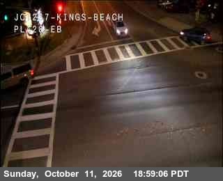 Hwy 28 at Hwy 267 Kings Beach, SR-28 at 19:00 on 2026-10-11