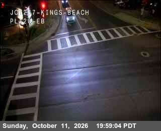 Hwy 28 at Hwy 267 Kings Beach, SR-28 at 20:00 on 2026-10-11