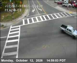 Hwy 28 at Hwy 267 Kings Beach, SR-28 at 15:00 on 2026-10-12