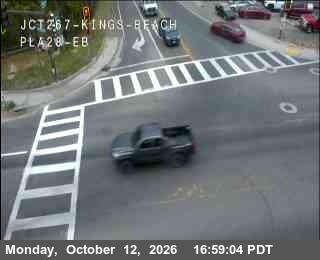 Hwy 28 at Hwy 267 Kings Beach, SR-28 at 17:00 on 2026-10-12