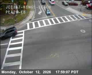 Hwy 28 at Hwy 267 Kings Beach, SR-28 at 18:00 on 2026-10-12