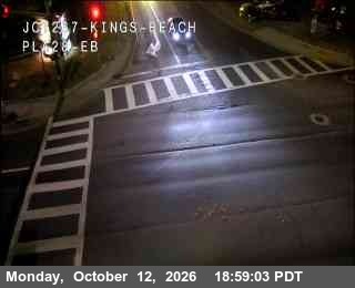 Hwy 28 at Hwy 267 Kings Beach, SR-28 at 19:00 on 2026-10-12