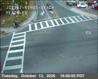 Hwy 28 at Hwy 267 Kings Beach, SR-28 at 18:00 on 2026-10-13