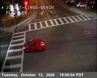 Hwy 28 at Hwy 267 Kings Beach, SR-28 at 19:00 on 2026-10-13