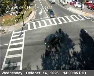 Hwy 28 at Hwy 267 Kings Beach, SR-28 at 14:00 on 2026-10-14