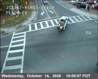 Hwy 28 at Hwy 267 Kings Beach, SR-28 at 18:00 on 2026-10-14