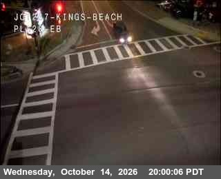 Hwy 28 at Hwy 267 Kings Beach, SR-28 at 20:00 on 2026-10-14