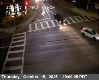 Hwy 28 at Hwy 267 Kings Beach, SR-28 at 19:00 on 2026-10-15