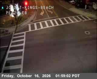 Hwy 28 at Hwy 267 Kings Beach, SR-28 at 02:00 on 2026-10-16