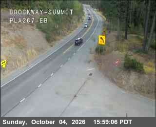Hwy 267 at Brockway Summit, SR-267 at 16:00 on 2026-10-04