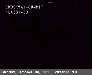 Hwy 267 at Brockway Summit, SR-267 at 21:00 on 2026-10-04