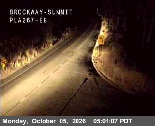 Hwy 267 at Brockway Summit, SR-267 at 05:00 on 2026-10-05