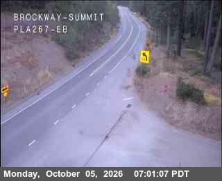 Hwy 267 at Brockway Summit, SR-267 at 07:00 on 2026-10-05
