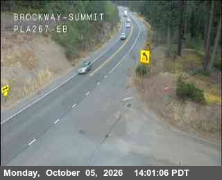 Hwy 267 at Brockway Summit, SR-267 at 14:00 on 2026-10-05