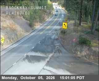 Hwy 267 at Brockway Summit, SR-267 at 15:00 on 2026-10-05