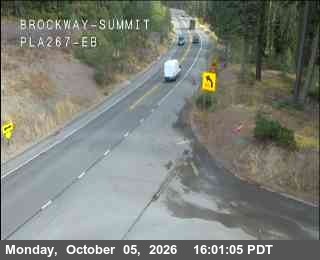 Hwy 267 at Brockway Summit, SR-267 at 16:00 on 2026-10-05