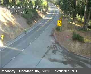 Hwy 267 at Brockway Summit, SR-267 at 17:00 on 2026-10-05