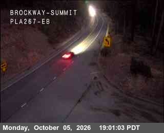 Hwy 267 at Brockway Summit, SR-267 at 19:00 on 2026-10-05