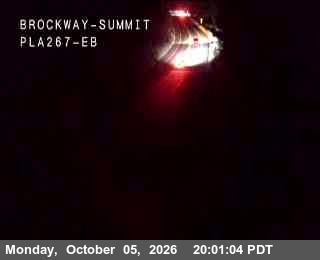 Hwy 267 at Brockway Summit, SR-267 at 20:00 on 2026-10-05