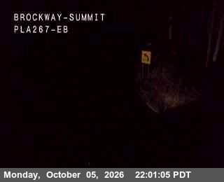 Hwy 267 at Brockway Summit, SR-267 at 22:00 on 2026-10-05