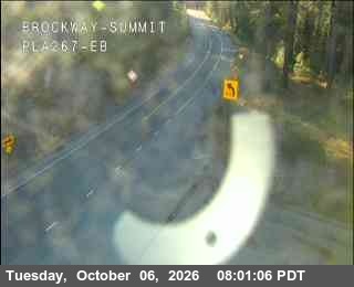 Hwy 267 at Brockway Summit, SR-267 at 08:00 on 2026-10-06