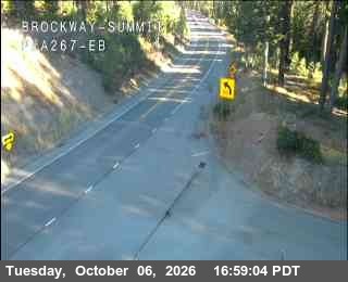 Hwy 267 at Brockway Summit, SR-267 at 17:00 on 2026-10-06