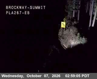 Hwy 267 at Brockway Summit, SR-267 at 03:00 on 2026-10-07