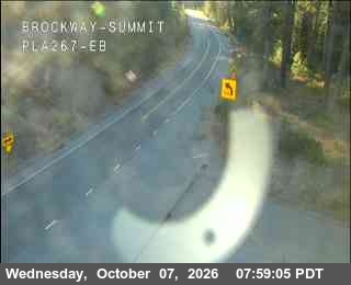 Hwy 267 at Brockway Summit, SR-267 at 08:00 on 2026-10-07