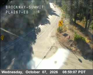 Hwy 267 at Brockway Summit, SR-267 at 09:00 on 2026-10-07