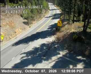 Hwy 267 at Brockway Summit, SR-267 at 13:00 on 2026-10-07