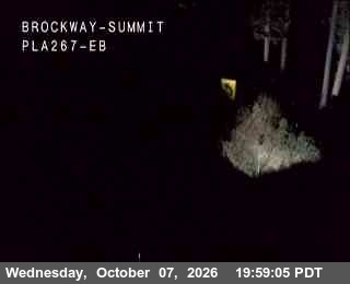 Hwy 267 at Brockway Summit, SR-267 at 20:00 on 2026-10-07