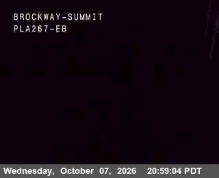 Hwy 267 at Brockway Summit, SR-267 at 21:00 on 2026-10-07