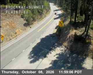 Hwy 267 at Brockway Summit, SR-267 at 12:00 on 2026-10-08