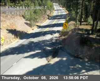 Hwy 267 at Brockway Summit, SR-267 at 14:00 on 2026-10-08