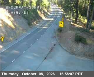 Hwy 267 at Brockway Summit, SR-267 at 17:00 on 2026-10-08