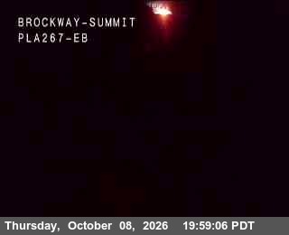 Hwy 267 at Brockway Summit, SR-267 at 20:00 on 2026-10-08
