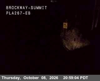 Hwy 267 at Brockway Summit, SR-267 at 21:00 on 2026-10-08