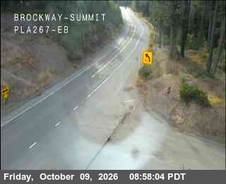 Hwy 267 at Brockway Summit, SR-267 at 09:00 on 2026-10-09