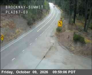 Hwy 267 at Brockway Summit, SR-267 at 10:00 on 2026-10-09