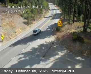 Hwy 267 at Brockway Summit, SR-267 at 13:00 on 2026-10-09