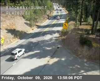 Hwy 267 at Brockway Summit, SR-267 at 14:00 on 2026-10-09