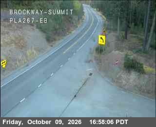 Hwy 267 at Brockway Summit, SR-267 at 17:00 on 2026-10-09