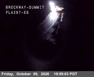 Hwy 267 at Brockway Summit, SR-267 at 20:00 on 2026-10-09