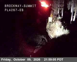 Hwy 267 at Brockway Summit, SR-267 at 22:00 on 2026-10-09