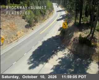 Hwy 267 at Brockway Summit, SR-267 at 12:00 on 2026-10-10