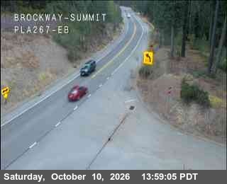 Hwy 267 at Brockway Summit, SR-267 at 14:00 on 2026-10-10