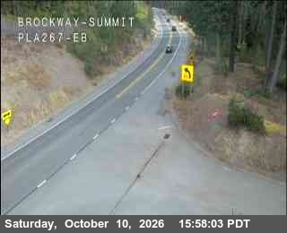 Hwy 267 at Brockway Summit, SR-267 at 16:00 on 2026-10-10