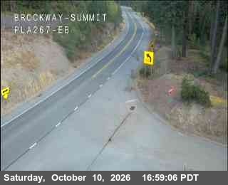 Hwy 267 at Brockway Summit, SR-267 at 17:00 on 2026-10-10